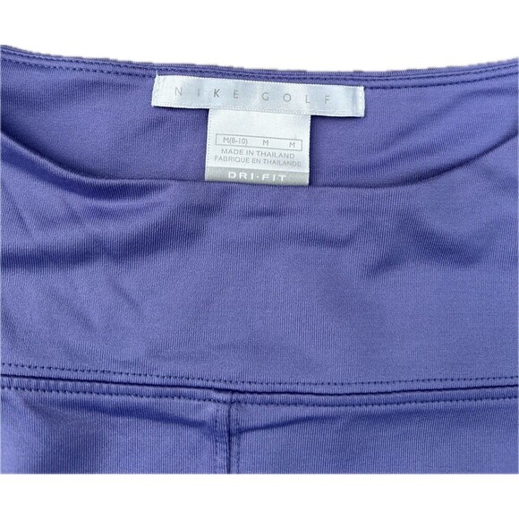 Nike Tops - Nike Dry Fit Golf Womens Medium Purple High Neck Golf Tank Top
